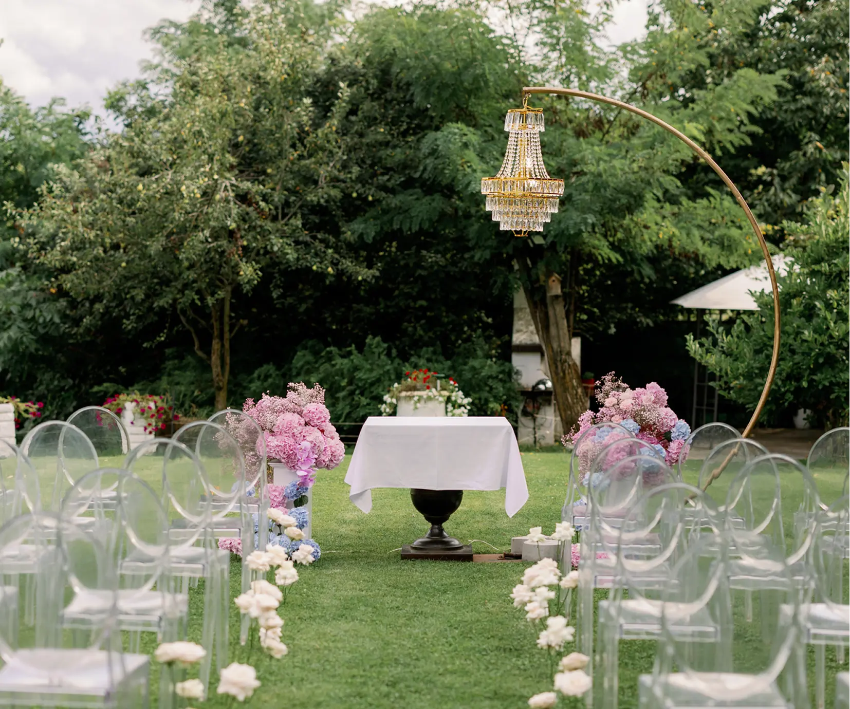 An elegant Vivid Events celebration