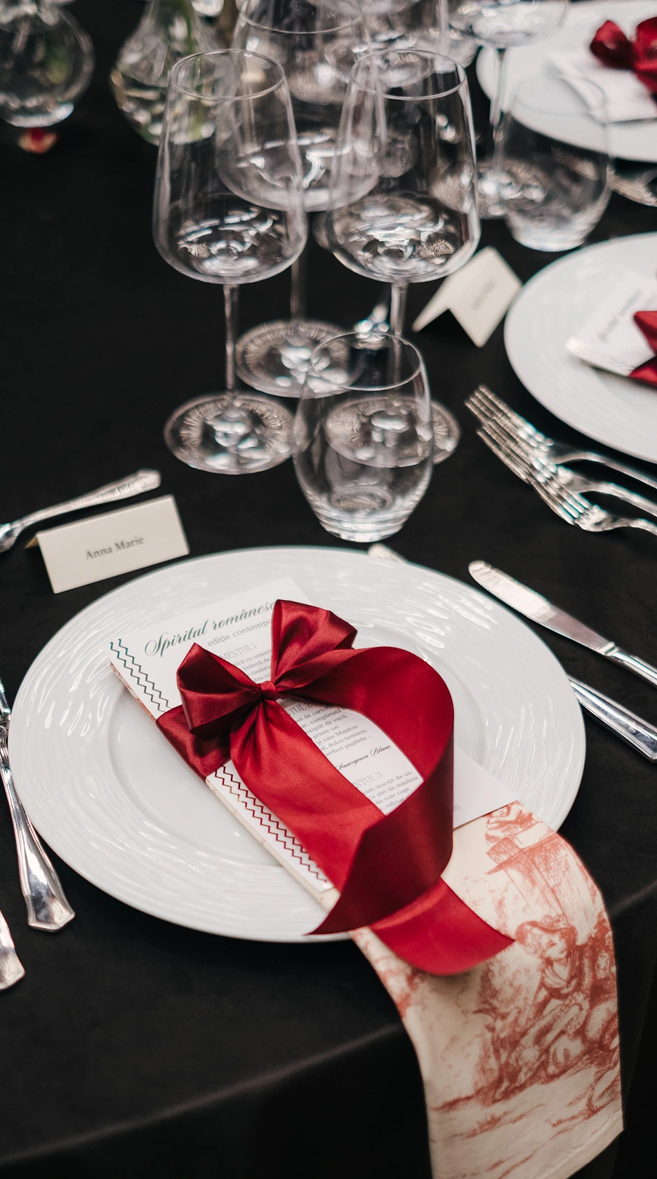 Table setting detail